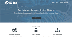 Desktop Screenshot of ietab.net